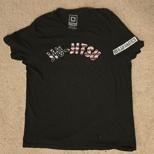 BJJ Fanatics American Flag Jiu-Jitsu Premium Tee